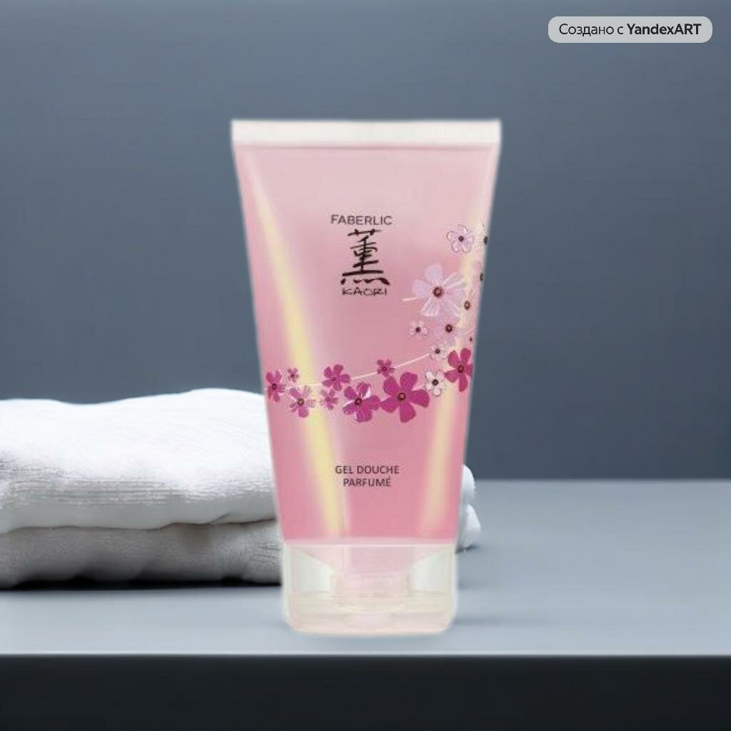 Гель для душа Faberlic "Kaori", парфюмированный , для всех типов кожи, 150 мл
