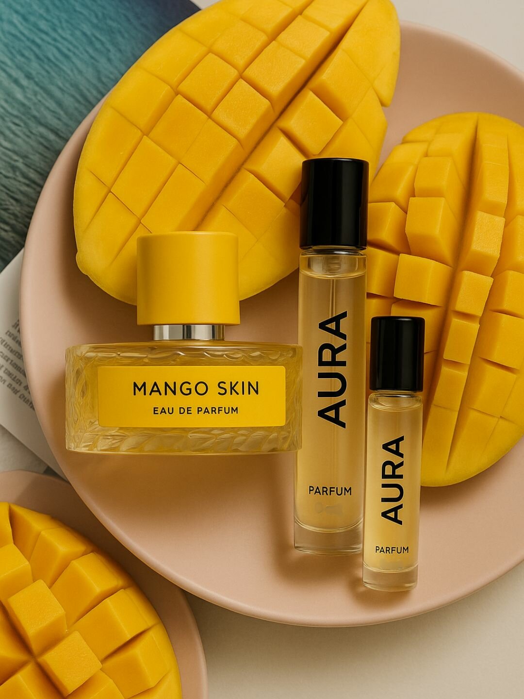 Духи Mango Skin духи унисекс для женщин и мужчин, лето осень, духи