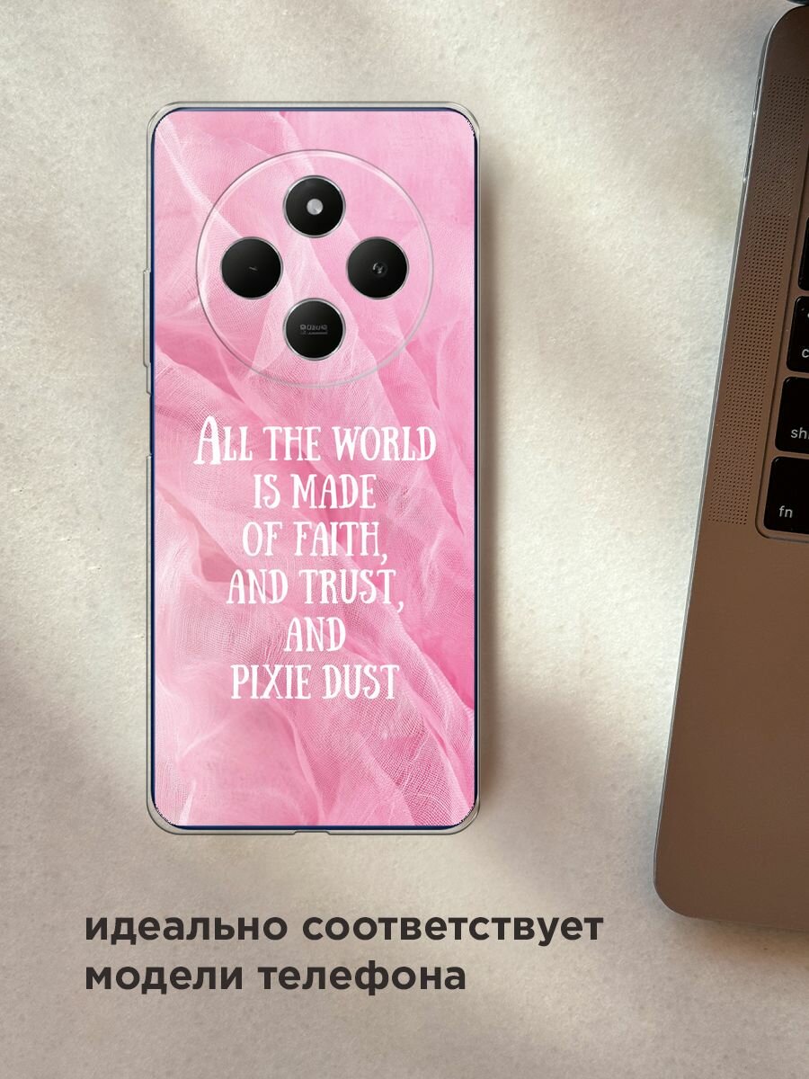 Чехол на Xiaomi Redmi 14C/Poco C75 4G/Redmi A4 5G/Poco M7 5G / Сяоми Редми 14C с принтом "Pixie dust - 8 марта" — фото 1