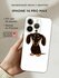 Чехол на Apple iPhone 14 Pro Max / Айфон 14 Про Макс с принтом "Маленькая такса"