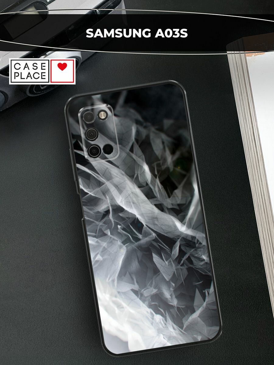 Чехол на Samsung Galaxy A03S / Самсунг Галакси A03S с принтом "Абстракция 9"