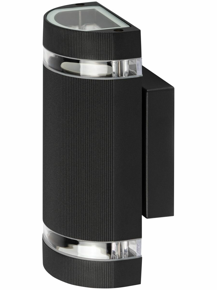 Светильник уличный садовый настенный ЭРА Адрия 2хGU10 30 Вт 230В 22 см вверх/вниз IP54