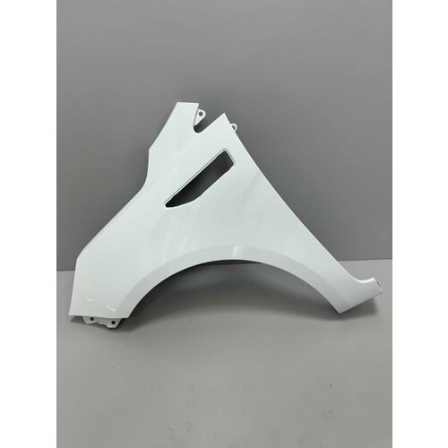 Крыло переднее левое в цвет для Киа Рио III (2011 — 2015) pgu - белый