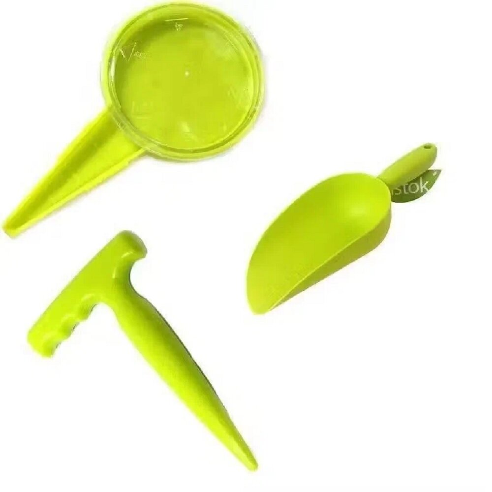 Набор ListOK для посадки луковичных растений пластик 3 шт зеленый