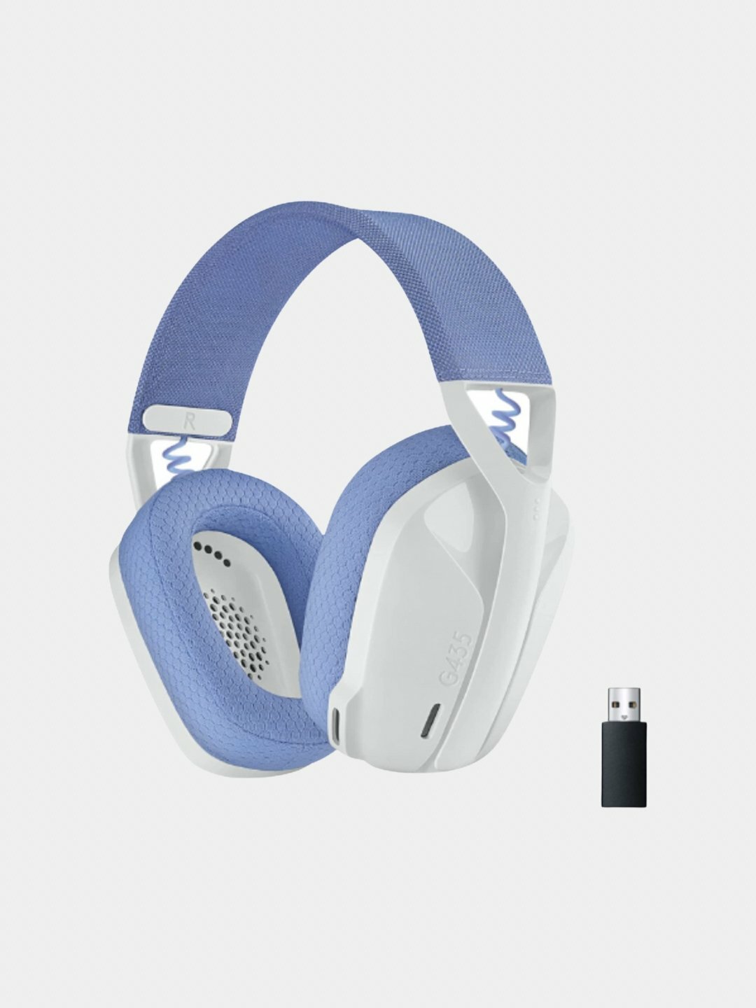 Игровая гарнитура Logitech G435, ультралёгкая, LIGHTSPEED, Bluetooth 5.0