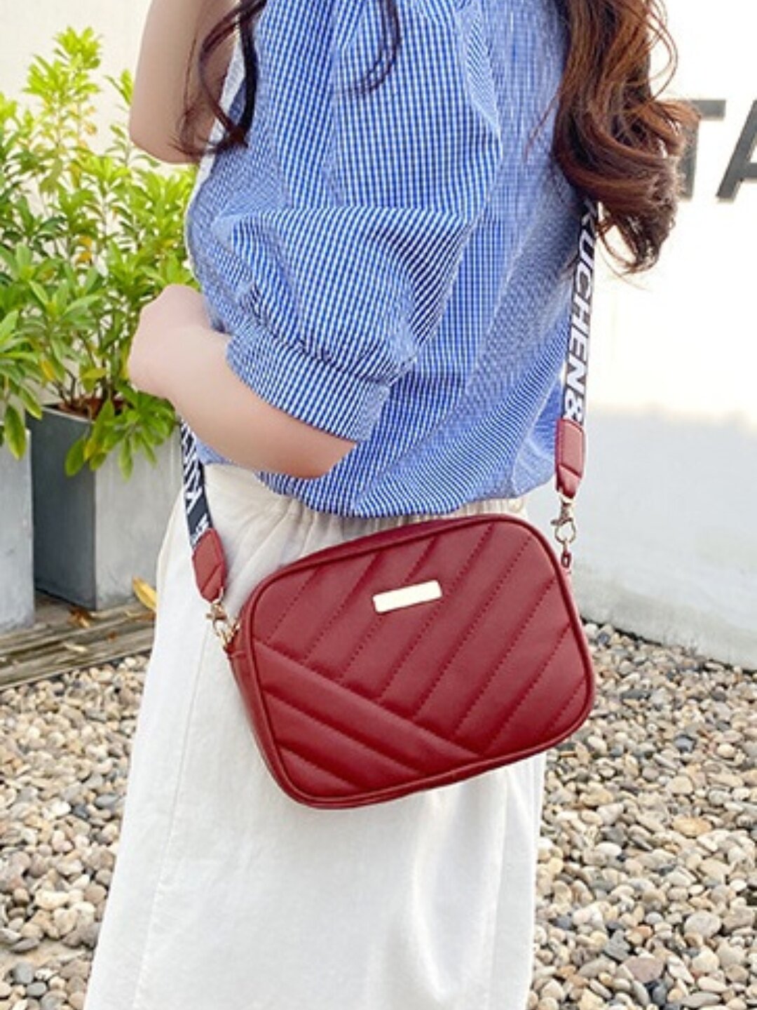 Сумка кросс-боди  кросс боди, красный — фото 1