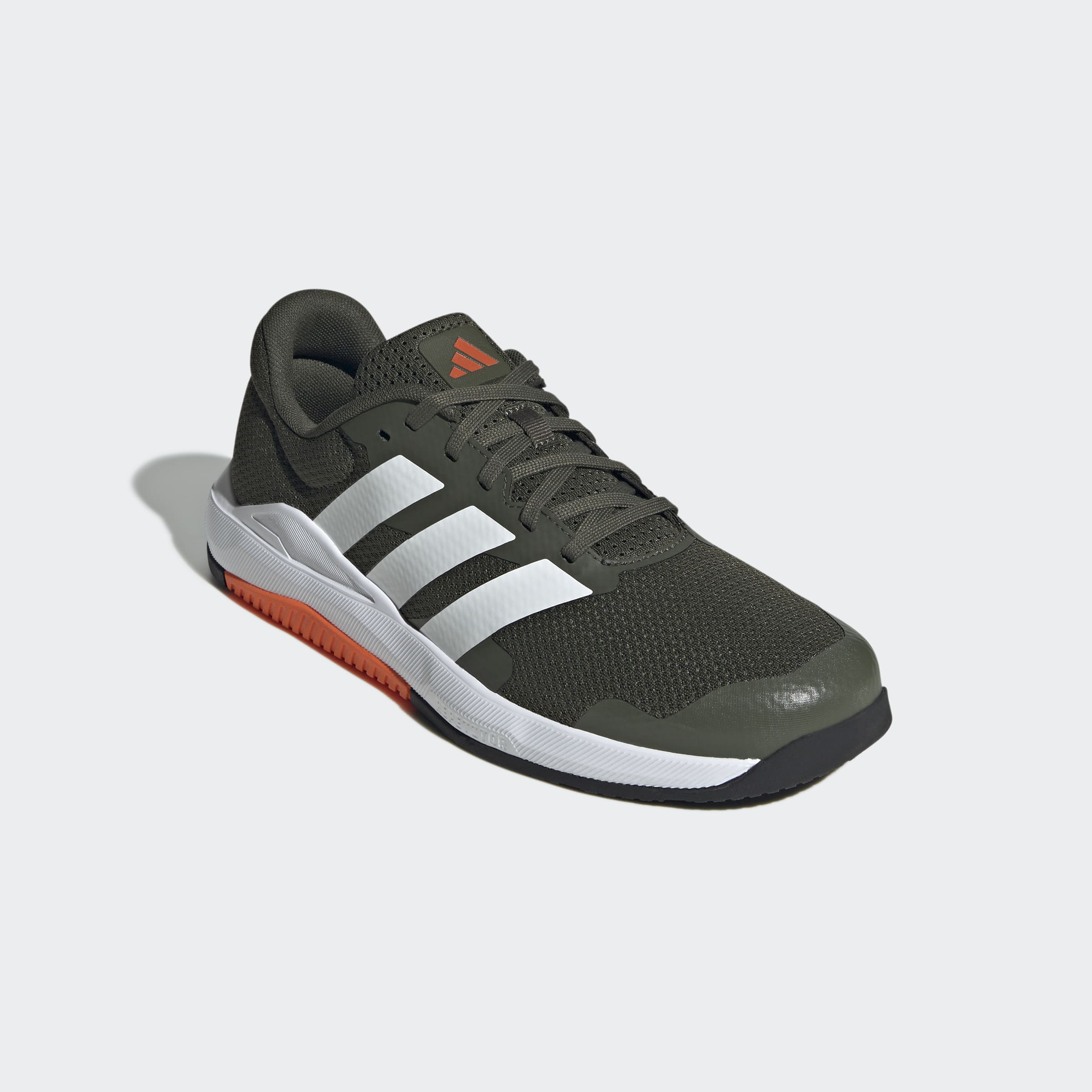 Кроссовки adidas Dropset Base, размер 11,5 UK, темно-зеленый — фото 1