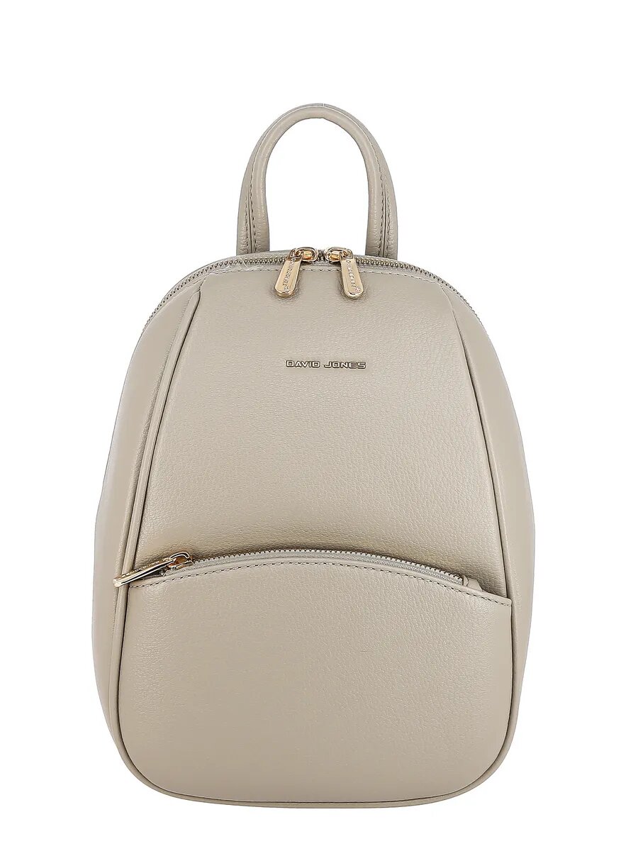 Сумка-рюкзак DAVID JONES, светло-серый — фото 1