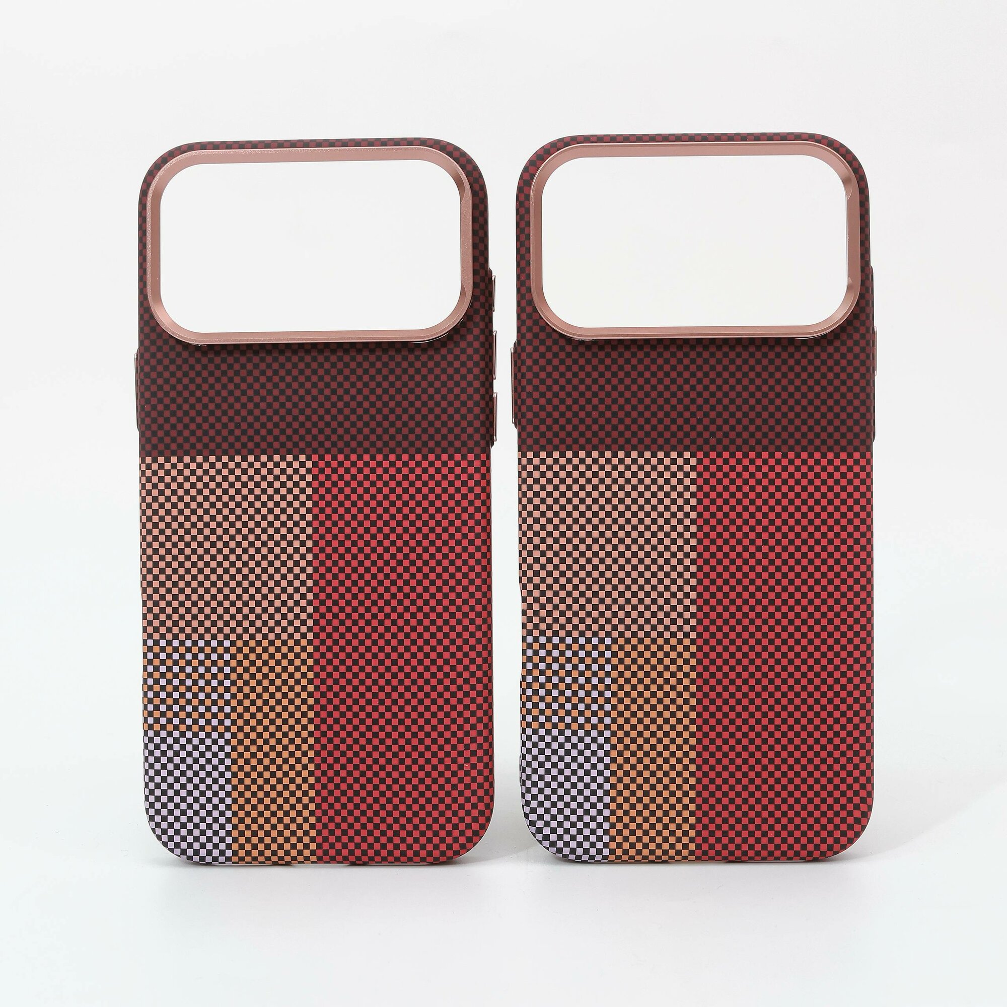 Защитный чехол для iPhone 17 promax с градиентным тканевым дизайном, противоударный.