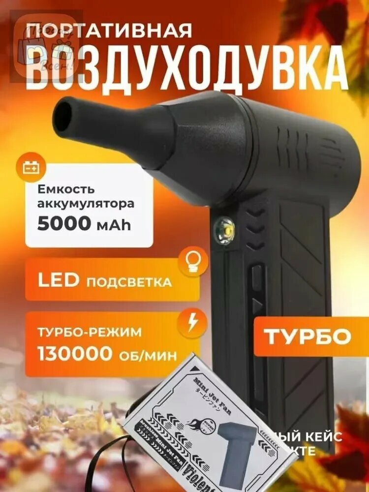 Перезаряжаемый вентилятор мощностью 200 Вт, беспроводной портативный турбовентилятор для сушки, уборки, а также для сушки автомобилей и чистки клавиатур после промывки, литий-ионный аккумулятор
