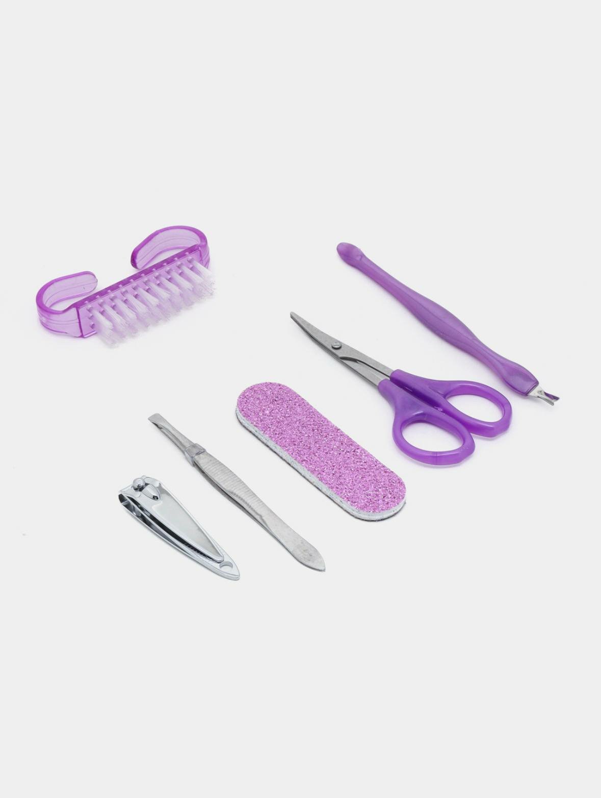 Маникюрный набор - универсальный набор для ухода за ногтями из 6 инструментов