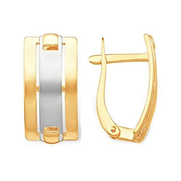 Серьги JEWELIN, красное золото, 585 проба