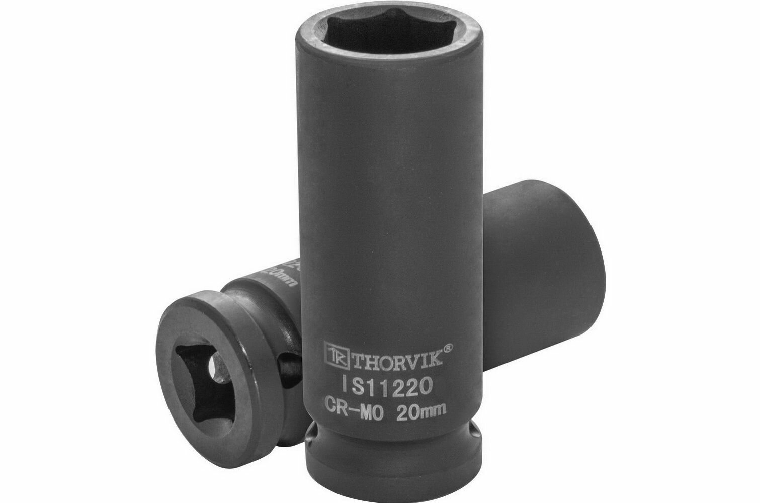 Головка торцевая ударная глубокая 1/2DR, 20 мм THORVIK IS11220