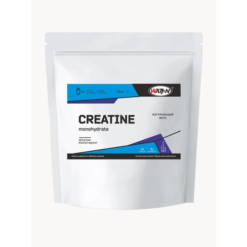 Аминокислота WATT NUTRITION Креатин моногидрат, вкус Натуральный без добавок, 250 гр.