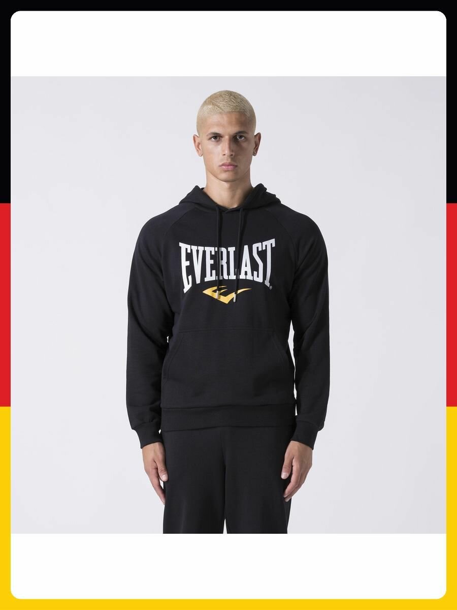 Толстовка спортивная Everlast, размер XL, , черный
