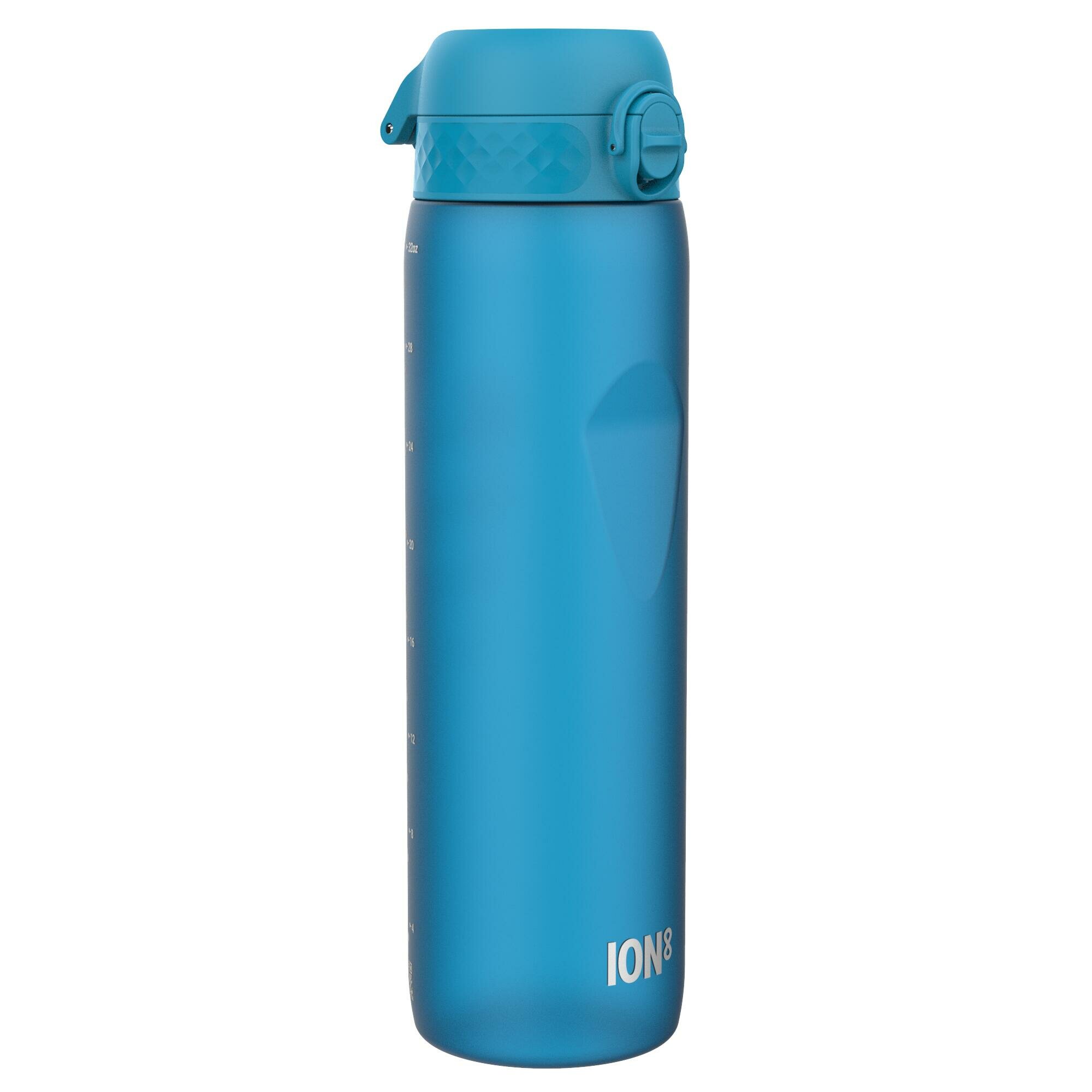 Decathlon Бутылка для воды ION8 BPA Free 1 л, герметичная, легкая, голубая