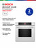 Духовой шкаф Bosch HBG7341W1, каталитическая очистка, доводчик дв...
