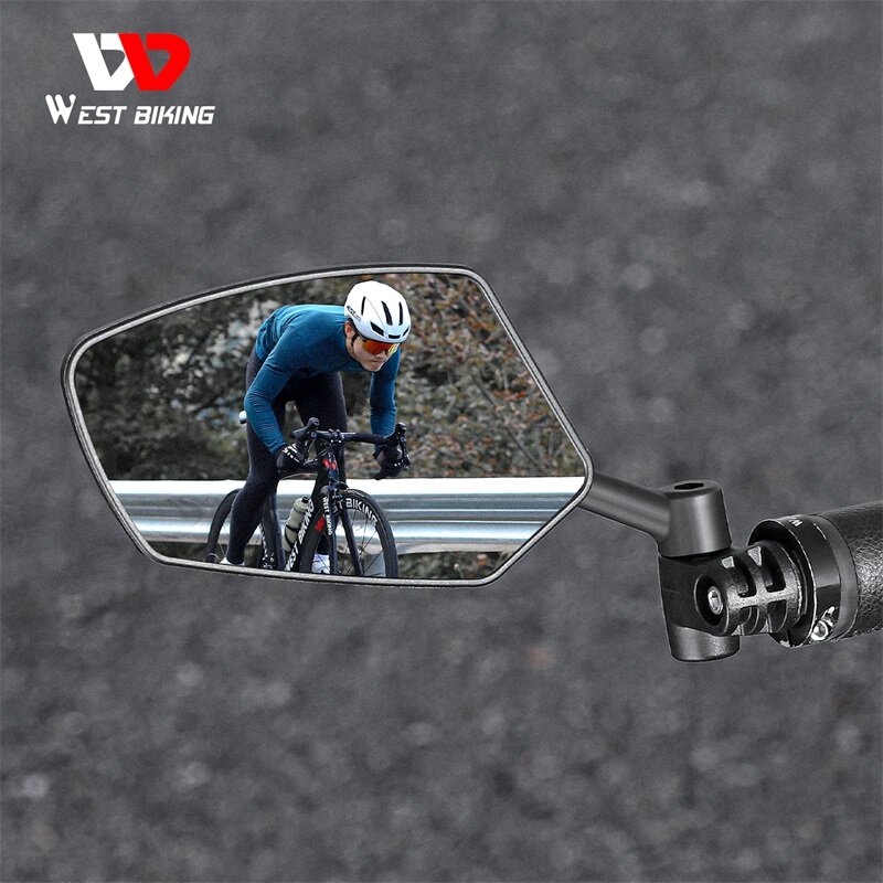Зеркала Заднего Вида Xiaomi Зеркало велосипедное "Панорама" West Biking Широкий обзор 145мм Автомобильное качество для велосипеда