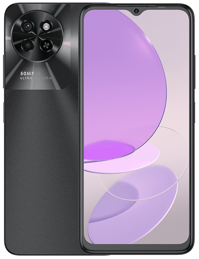 Смартфон Itel S23 4/128GB, Dual nano SIM, черный