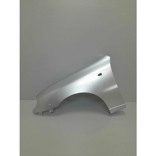 Крыло переднее левое в цвет для Шевроле Ланос I (2002 — 2009) 157 fe87-7052 80201 - серебристый