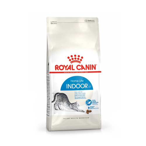 Корм для кошек Royal Canin Indoor 27 (Индор 27) Корм сухой сбалансированный для взрослых кошек, живущих в помещении, 2кг