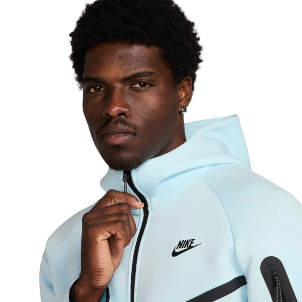 Толстовка NIKE, размер 2XL INT, , голубой — фото 1