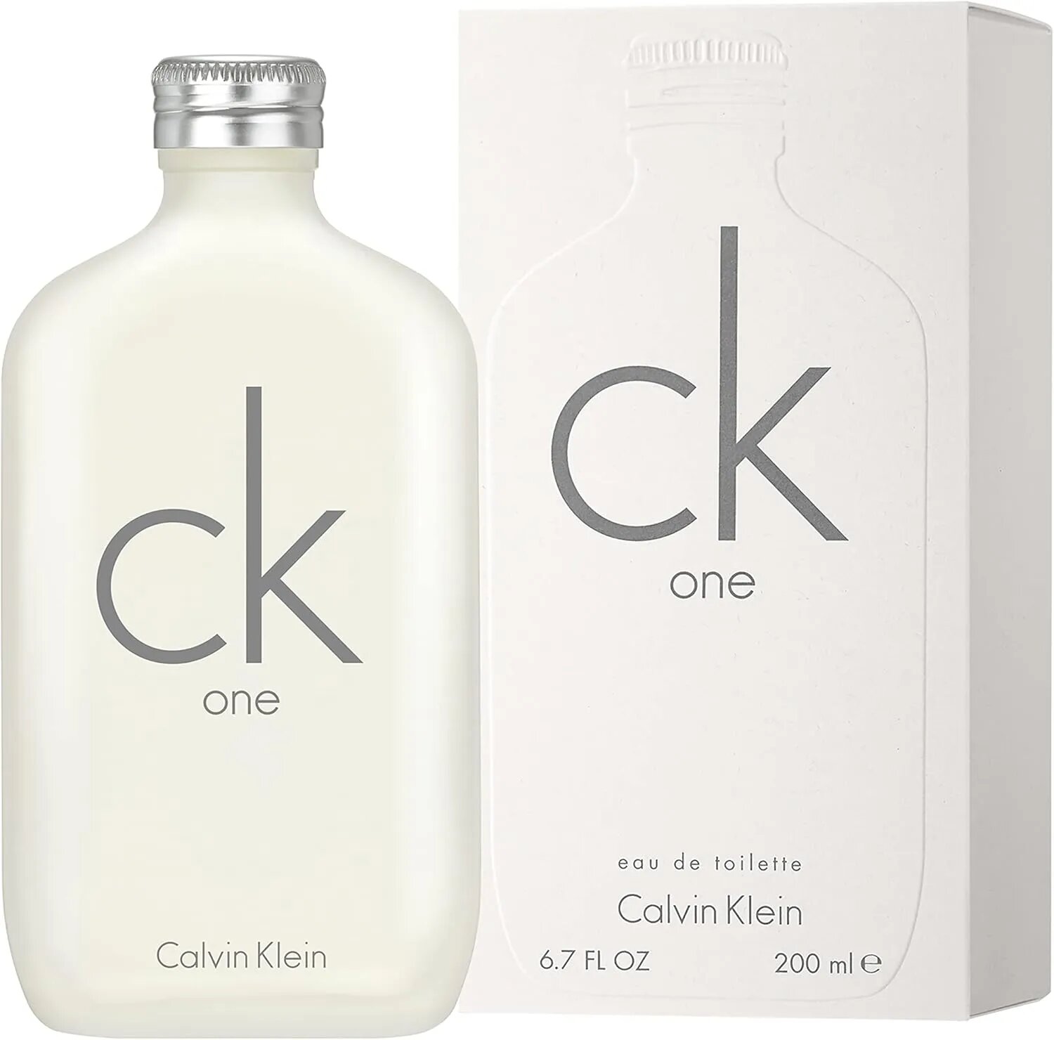 Туалетная вода Calvin Klein CK One, унисекс аромат для мужчин и женщин, 200 мл