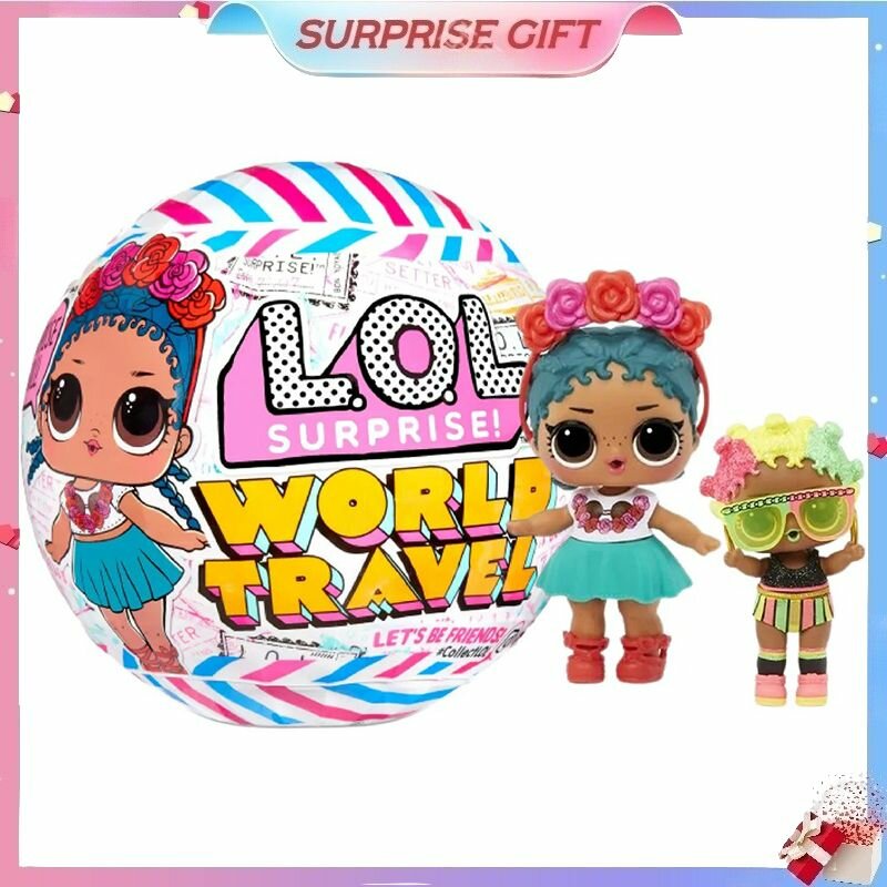 Кукла L.O.L. Surprise! Travel Tots, LOL Surprise World travel, лол кукла-сюрприз