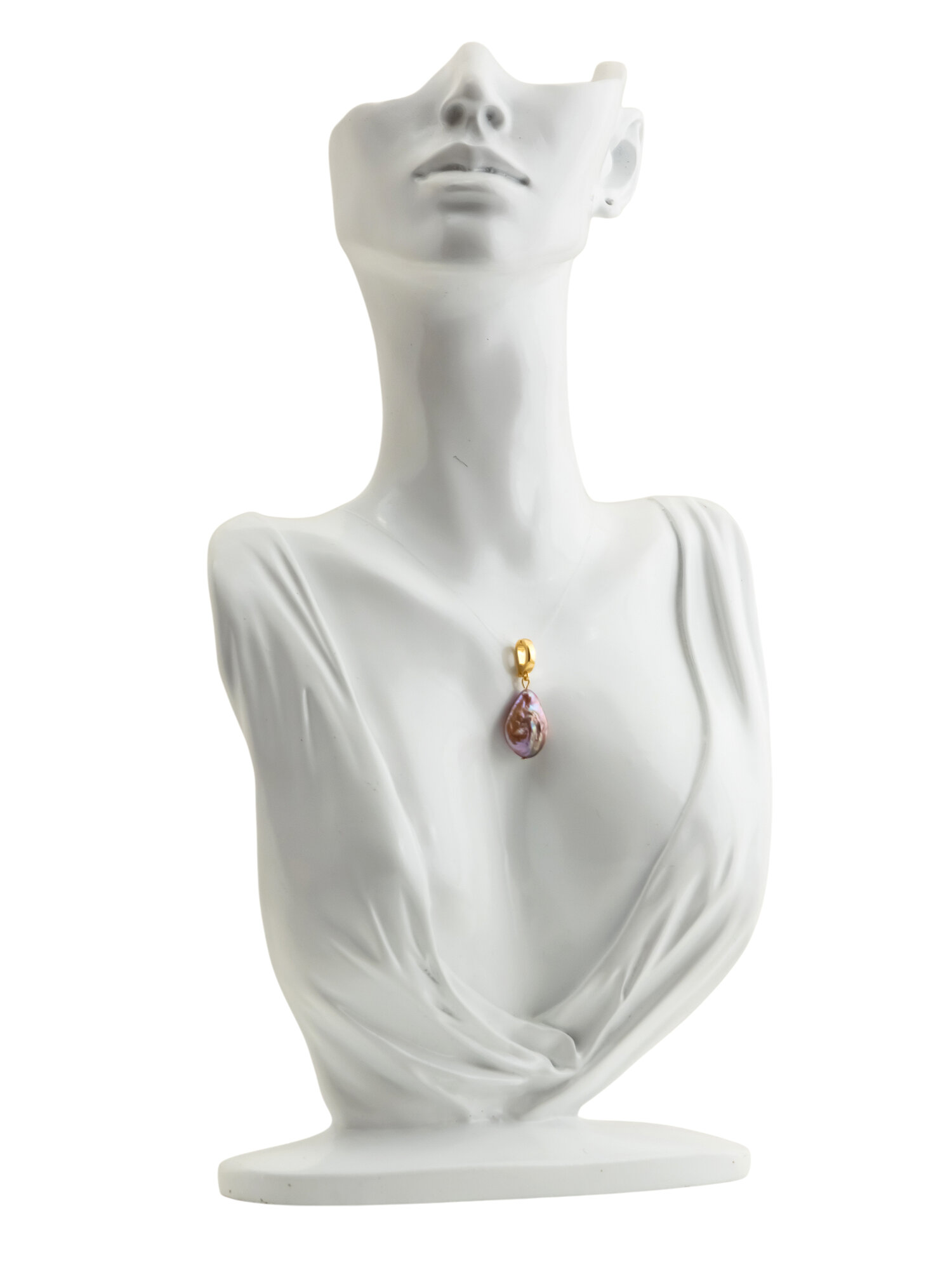 Подвеска ЖемАрт, жемчуг пресноводный культивированный — фото 1