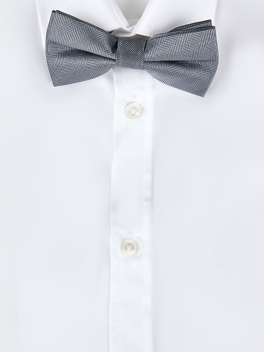 Бабочка Noble People, серый — фото 1