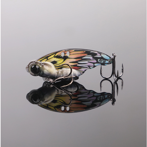 Блесна рыболовная 14 гр / Приманка на хищника / Цикада Бабочка (чёрная)