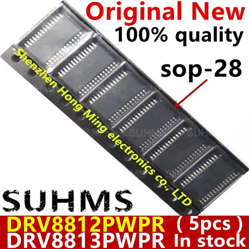 (5 шт.) 100% новый DRV8812 DRV8813 DRV8812PWPR DRV8813PWPR sop28, DRV8812