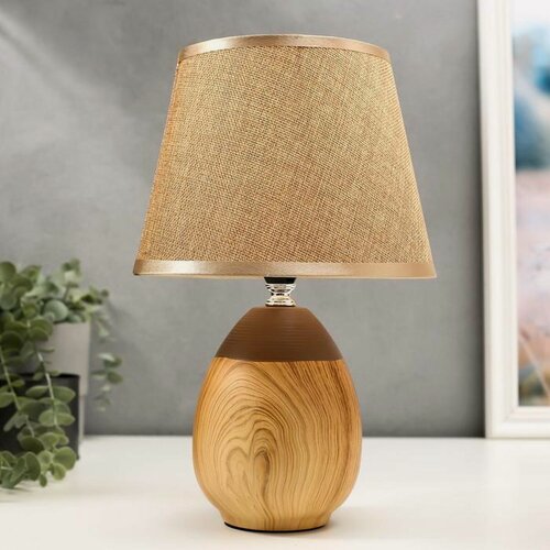 Изображение товара Лампа настольная RISALUX16305/1BR E14 40 Вт, размер 20×20×31 см, светлое дерево