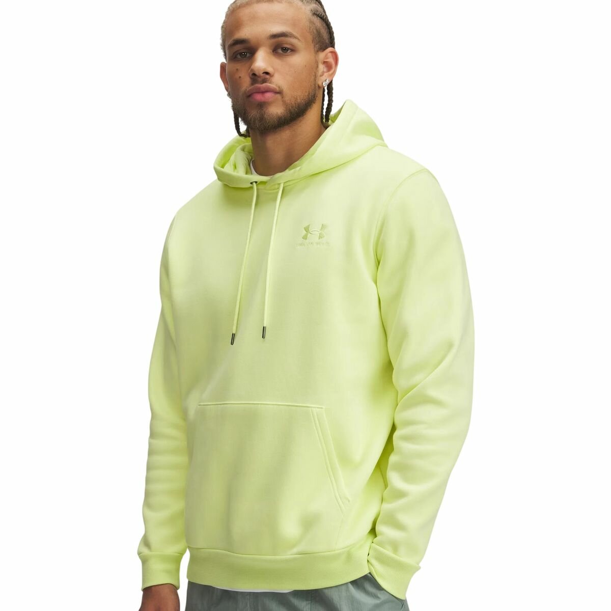 Худи Under Armour Essential Fleece Hoodie, размер XXL, , желтый