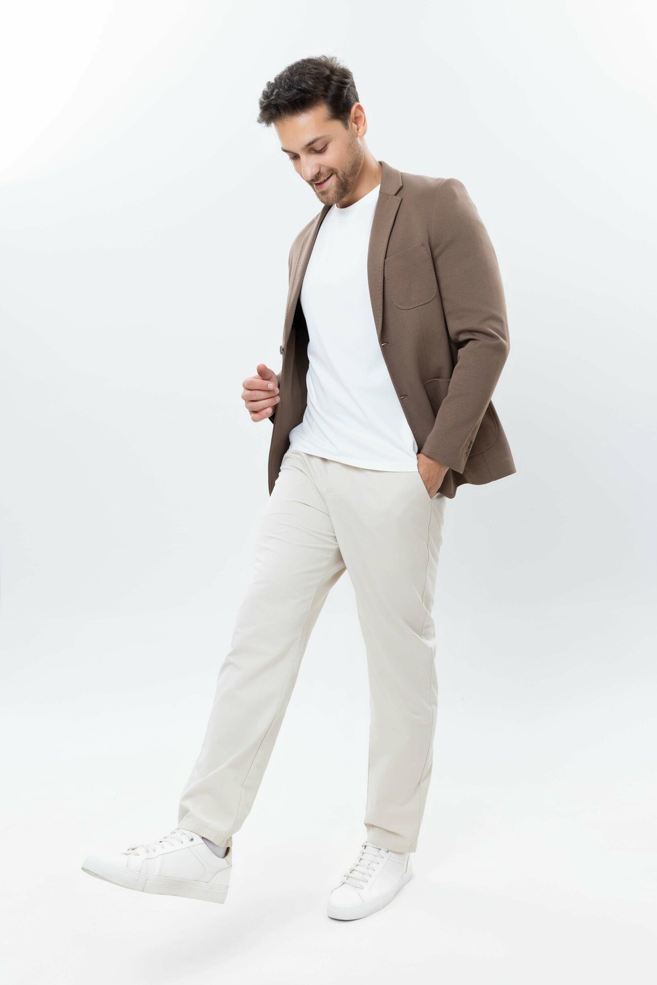 Пиджак TERRA PRO, размер 48, beige — фото 1