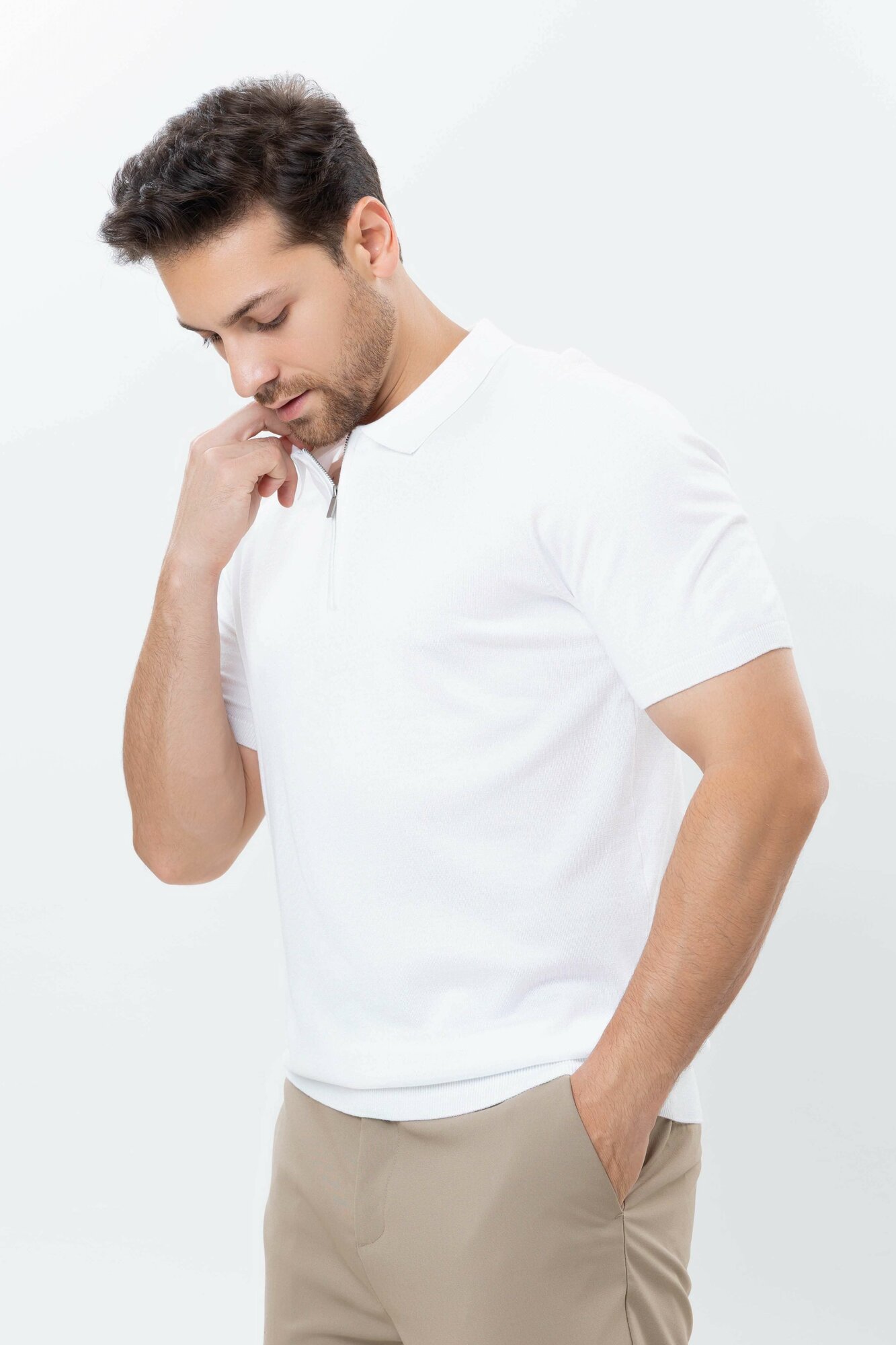 Джемпер TERRA PRO, размер XL, white — фото 1