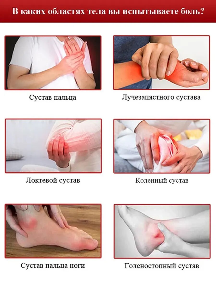 Мазь от подагры на ноге и для рук и артрита