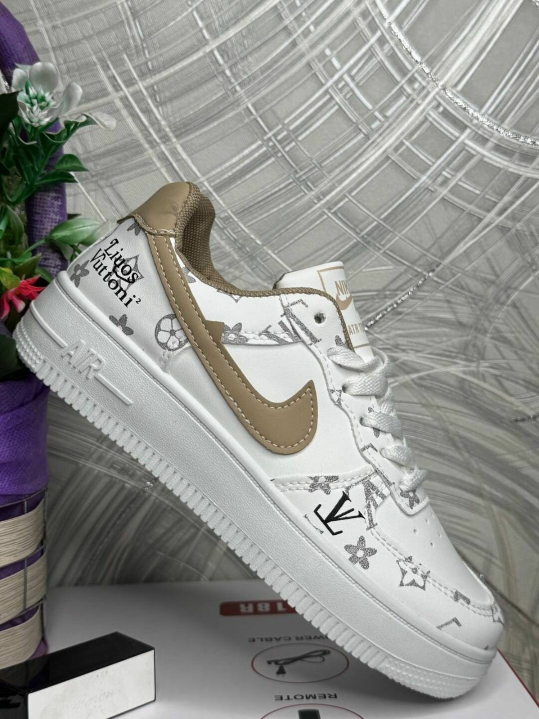 Кроссовки , размер 38, white/gold