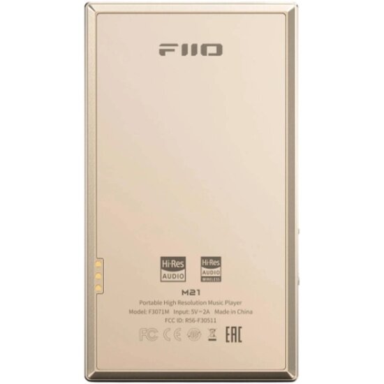 Изображение Цифровой плеер Fiio M21 Titanium gold