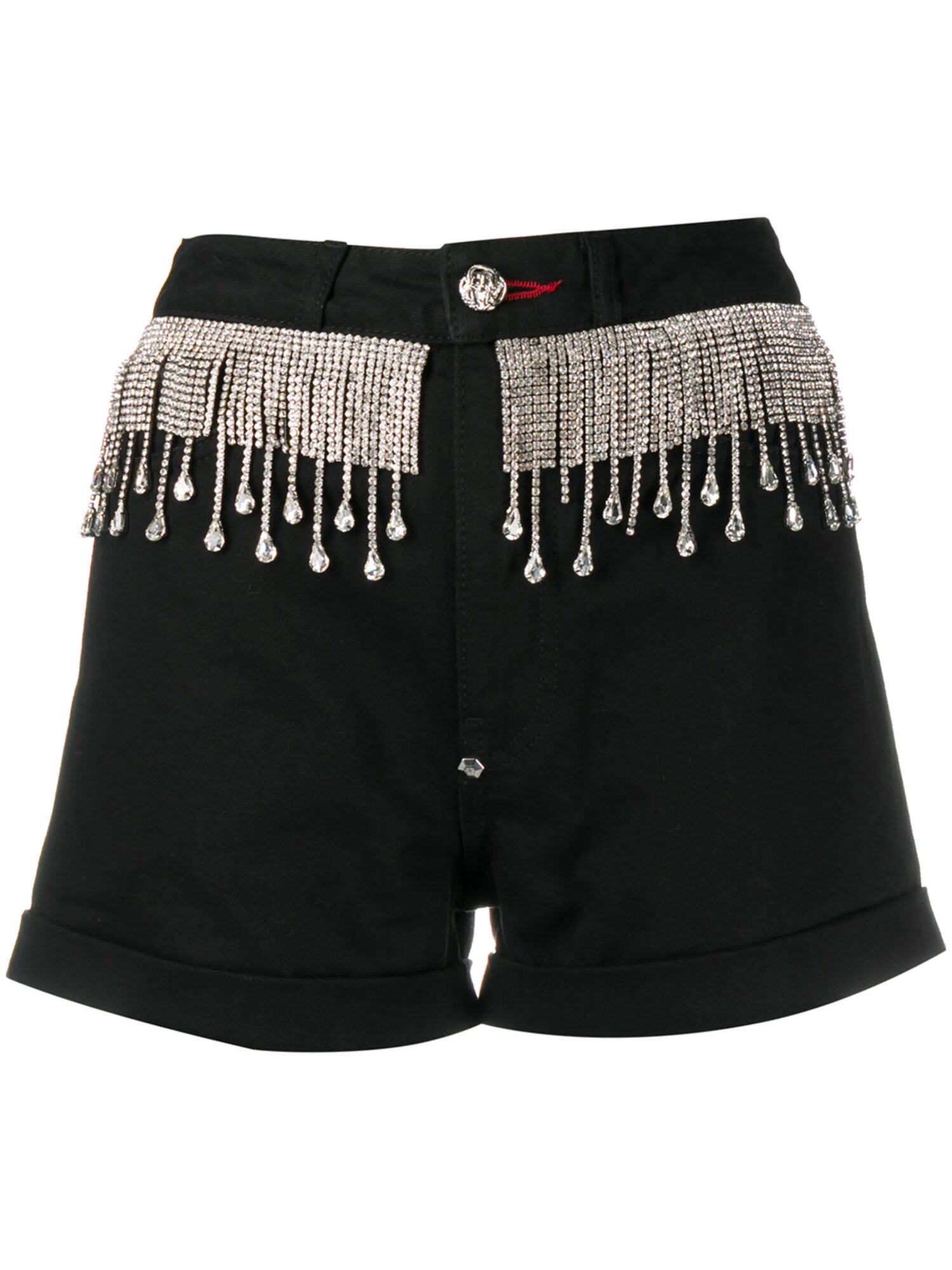 Шорты PHILIPP PLEIN, размер 27, черный