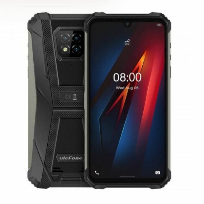 6,1" Смартфон ULEFONE Armor 8 Pro 6/128 ГБ (ARMOR 8 PRO) черный