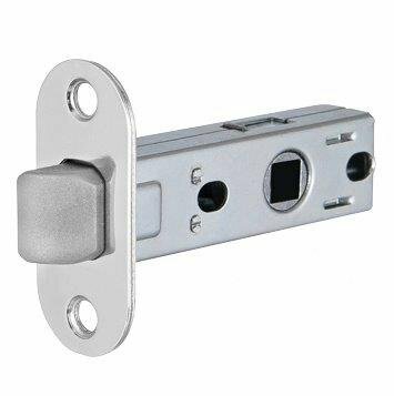 Защелка PLASTPL45-R20 (PL45-R20) (врезная) SN мат. никель тех. упаковка без ответной планки