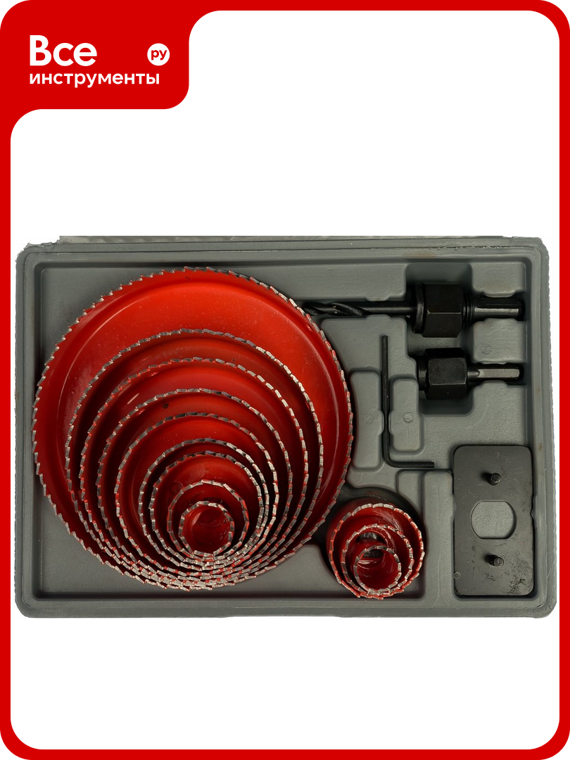 Набор коронок по дереву  16 предметов  Энкор 19154