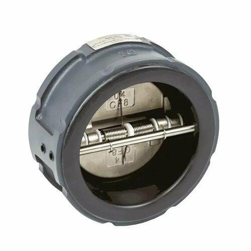 Клапан обратный чугун 2створ ЗОД Ду 50 Ру16 межфл створки нерж Ридан 082X4050R 6090₽