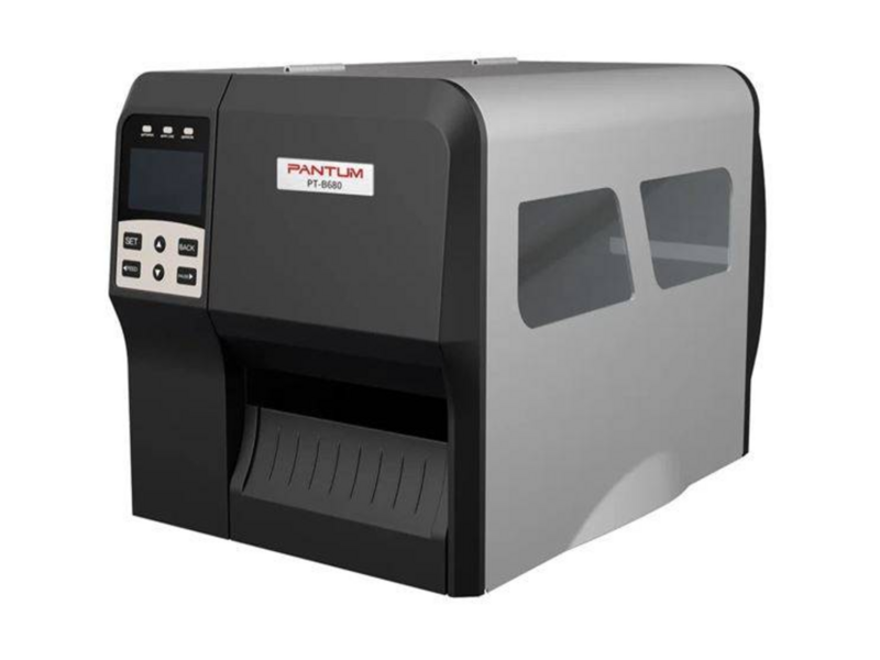 Термотрансферный принтер Pantum PT-B680 (4", 300dpi, 203 mm/s, 1" core ribbon/450m, serial port + USB + Ethernet)
