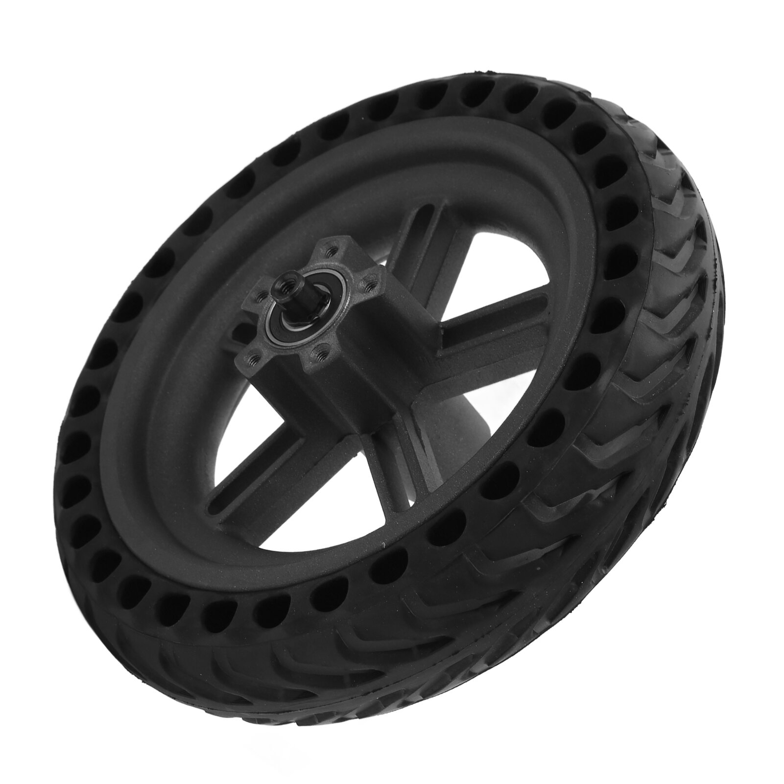 Электроскутеры Xiaomi Заднее колесо скутера, 8,5 дюйма в сборе, сотовая ступица с твердой шиной для Xiaomi M365 PRO/PRO2, 2-колесный электрический скутер