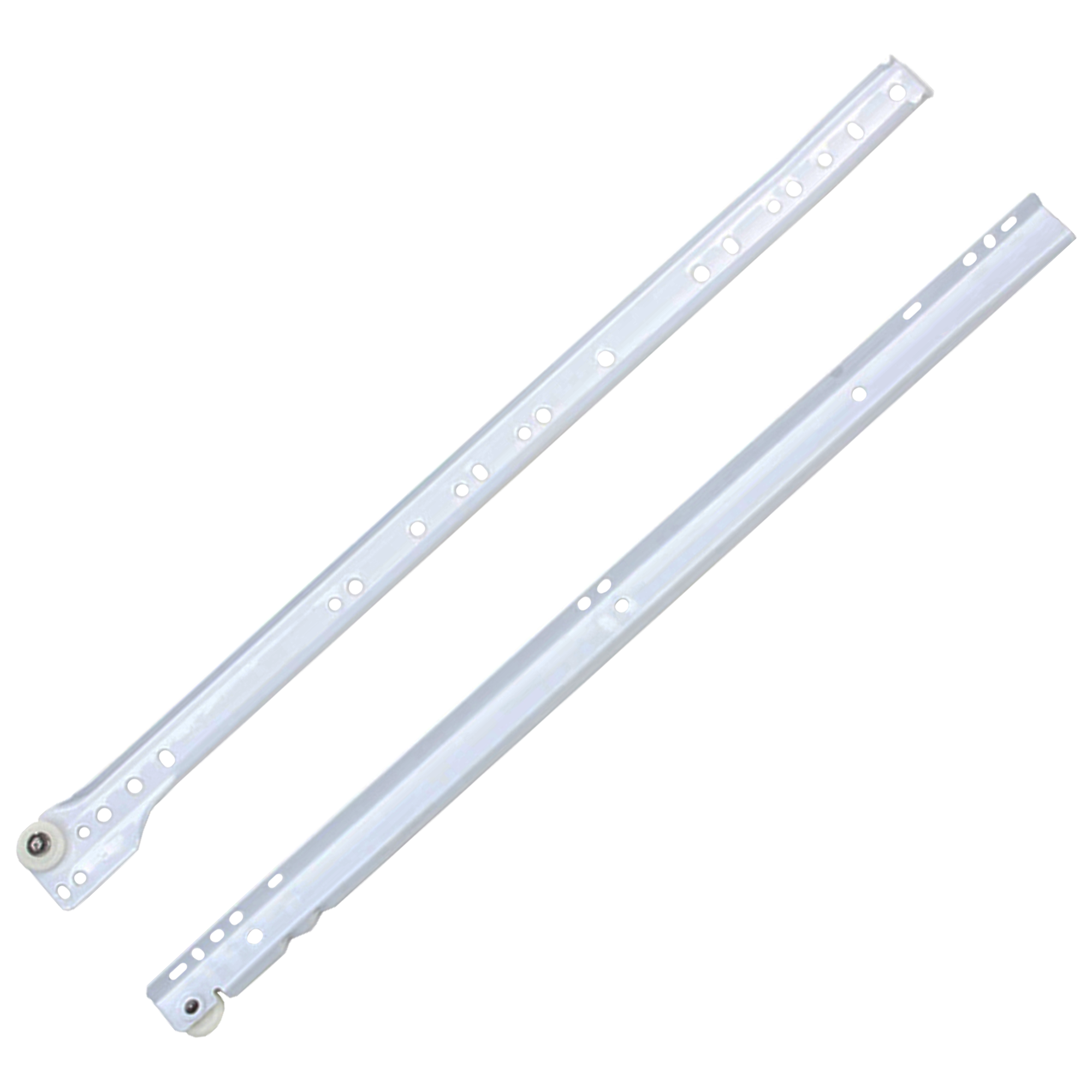 Направляющие роликовые DS01W.1/500 металл цвет белый