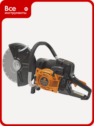 Изображение товара Бензорез CARVER GCS 58/300 с бензиновым двухтактным двигателем, система легкого запуска EasyStart, рез сухой и мокрый