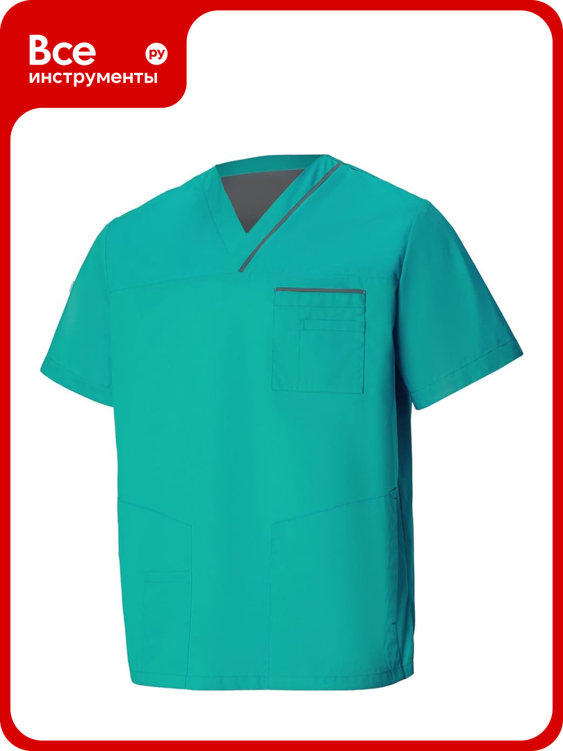 Мужская куртка союзспецодежда орион морская волна/серая р. 44-46 рост 170-176 2000000128351