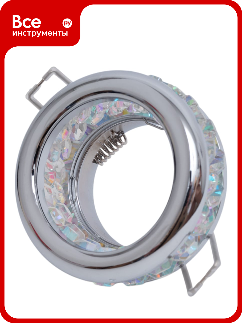 Светильник Светкомплект AG 61 CHR PEARL с декоративным стеклом AG61CHR PEARL